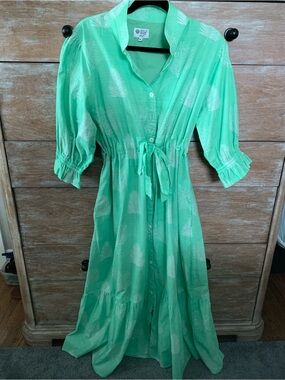 Holly Shae design summer dress.  Puffy sleeves